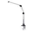 Full-spectrum LED eye-protecting clip desk lamp, long-arm folding creative simple warm white light switching remote control clip lamp Item Picture